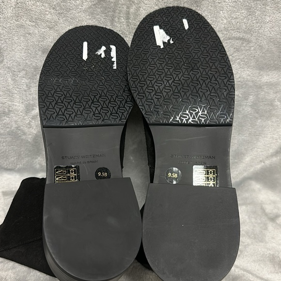 STUART WEITZMAN 5050 BOLD ZIP BOOTIES SIZE 9.5 - Picture 7 of 8